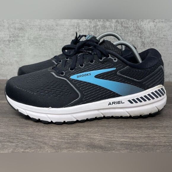 Brooks Ariel 20 Black Running Shoes 1203151B064 Sneakers Women's US Size 7.5 - Picture 4 of 16